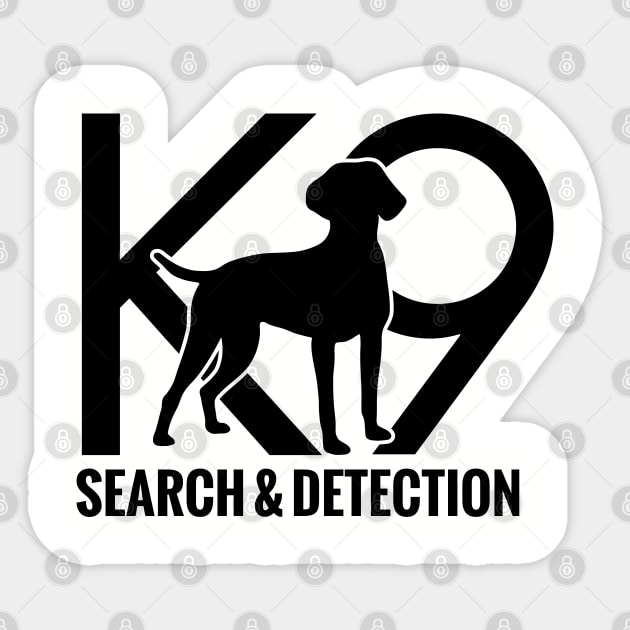 K-9 German Shorthaired Pointer Sticker by Nartissima